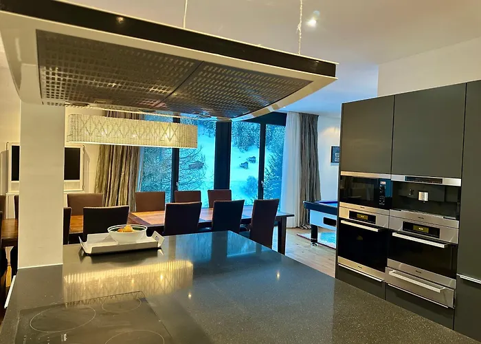 Schooren Des Alpes Luxury Penthouses & With & Pools Close Ischgl 카플